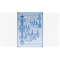 Stencil Ζωγραφικής Πολυέλαιος 30X21cm_05150703